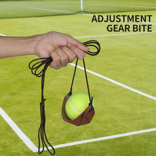HNYYZL Leather Shepherd Sling Handmade Paracord Shepherd Sling for Adults – Heavy-Duty Slingshot & Tennis Ball Launcher