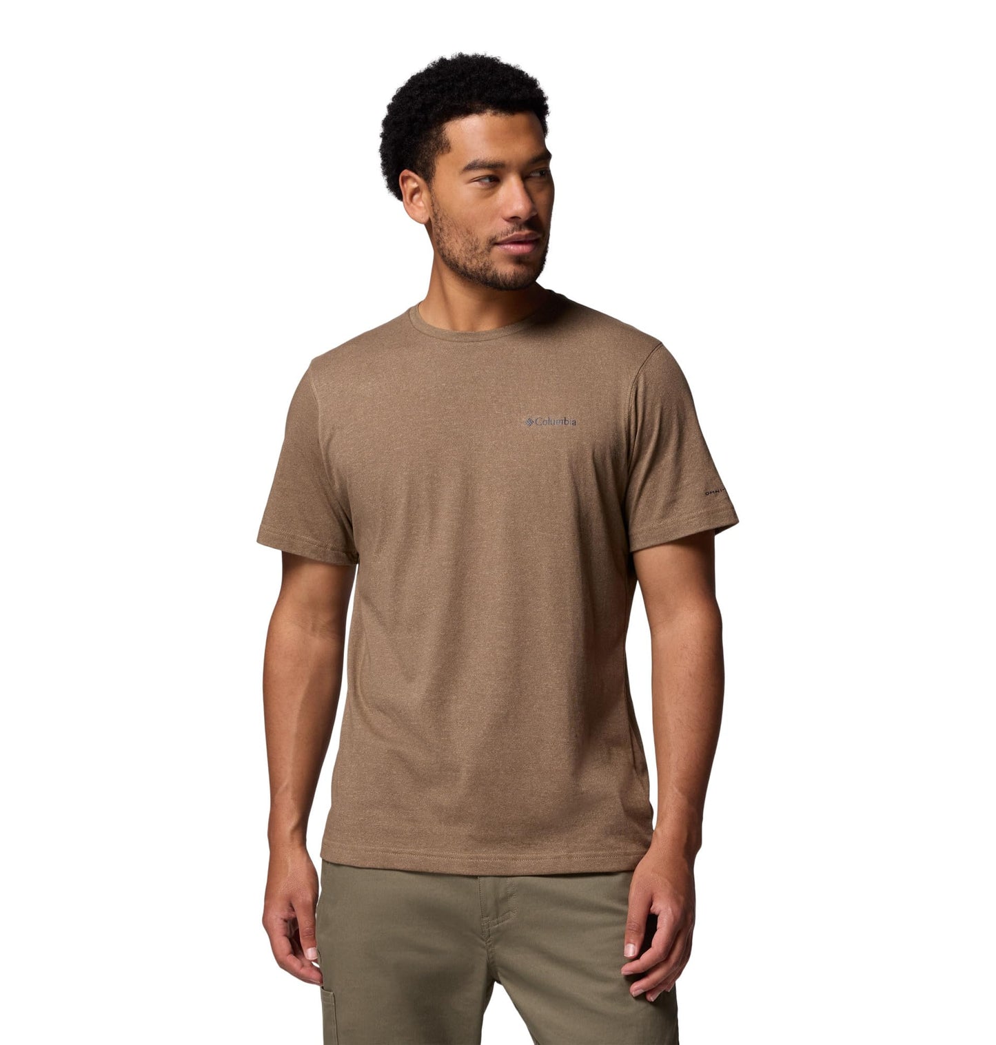 Columbia Men's Thistletown Hills Short Sleeve T-Shirt, Delta Heather, 1X