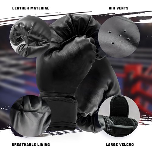 JLXMAXLJ 14 Pcs Boxing Set Boxing Equipment Set for Beginners Including 2 Pair of 6 oz Boxing Gloves Headgear Helmet Hand Wraps Mouth Guards Gifts for Adults Youth Beginners Training Equipment