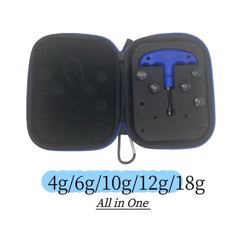 Maysun 5Pcs Elyte Head Weights Kit (4g/6g/10g/12g/18g), Golf Driver Weights Kit for Callaway Elyte Driver and Callaway Paradym Ai Smoke Max/Paradym Ai Smoke TD