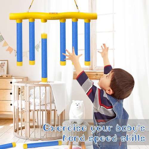 Catching Sticks Game,Reflex Challenge Game,Drop Sticks Challenge Game,Adjustable Speed Catching Game,Drop Sticks Game Challenge Game,Hand Eye Coordination Training Toy，Remote Control 3 Adjustable