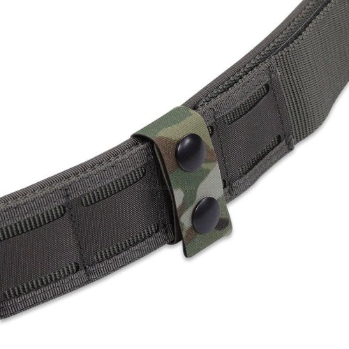 [4 Pack] Duty Belt Keepers - (Multicam) - (1000D/500D Cordura Nylon) - (Fits Belts Up to 2.00 Inches) - USA Made, Belt Keeper for Duty Belts, Water-Repellent, Prevents Movement & Ensures Stable Draw