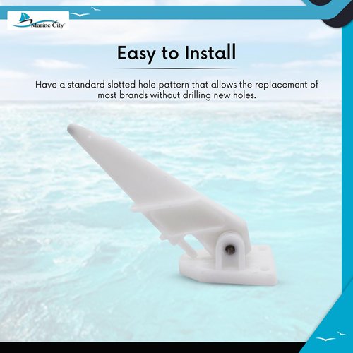 MARINE CITY Boat Outboard Pitot Speedometer Water Pickup Kit Speedo Sender Ensures Accurate Speed Readings for Boaters (with 6m Tubing)