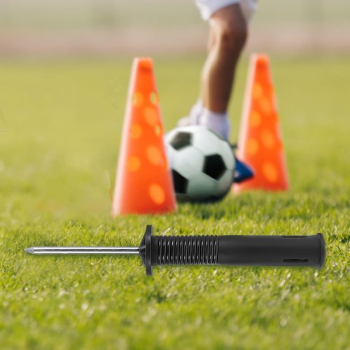 Toddmomy Spring Floor Nails Heavy Duty Metal Soccer Training Agility Poles Ground Stakes Flag Spikes for