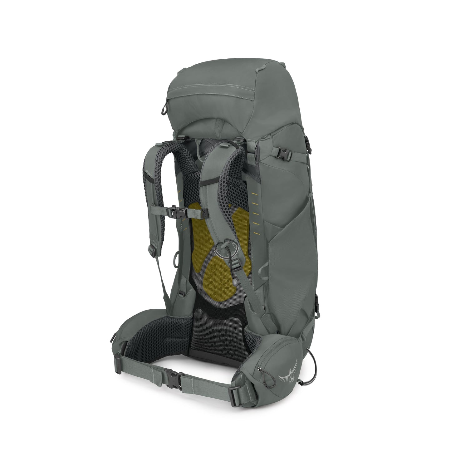 Osprey Kyte 58L Women's Backpacking Backpack - Hiking & Camping Bag with Waterproof Raincover, Rocky Brook Green, X-Small/Small