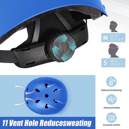 Kids Bike Helmet Set Adjustable Helmet for Ages 3-15 Kids Toddler Boys Girls Youth, Multi-Sport Bicycle Skateboarding Football Rollerskating Scooter Rollerblade Balance Bike Helmets
