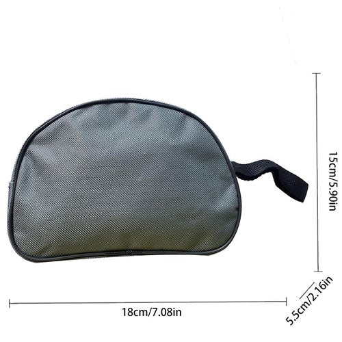 Crampon Case - 19 Tooth Zipper Crampon Storage Bag, Outdoor Travel Organizer | Clothes Pocket Crampon Clothes Storage Bin, Bathroom Storage Solutions for Hiking Climbing Toiletries Home School