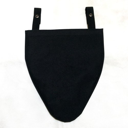 septacgears New Airsoft Paintball Tactical Molle Protector Groin Panel Pad W/Insert Soft EVA Dummy Plate Nylon Black