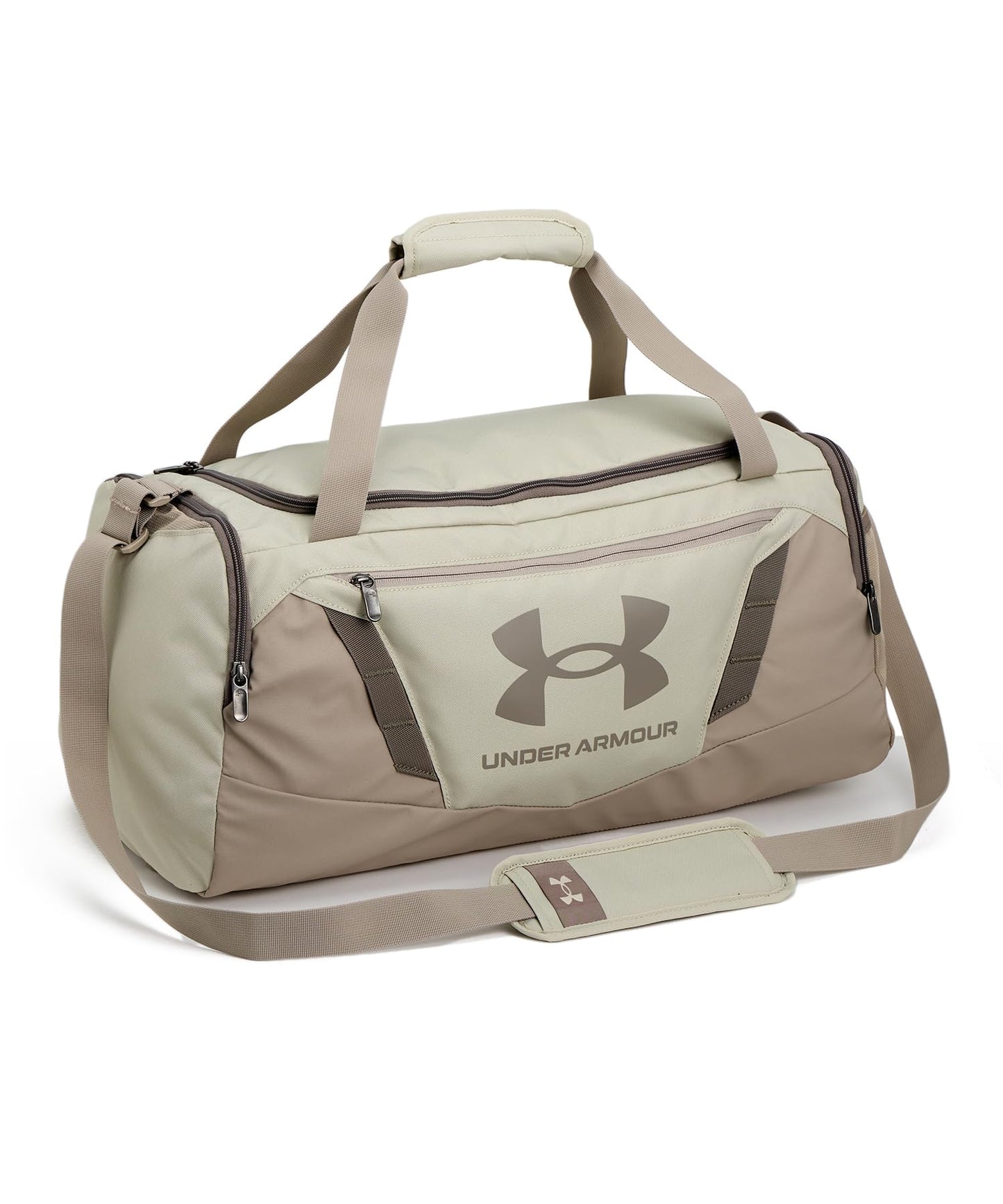 Under Armour Unisex-Adult Undeniable 5.0 Duffle, (289) Khaki Base/Timberwolf Taupe/Taupe Dusk, Small
