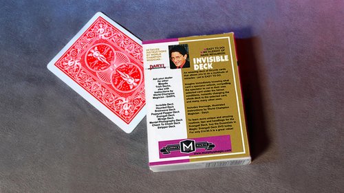 Murphy's Magic Supplies, Inc. Invisible Deck Bicycle Mandolin (Red)