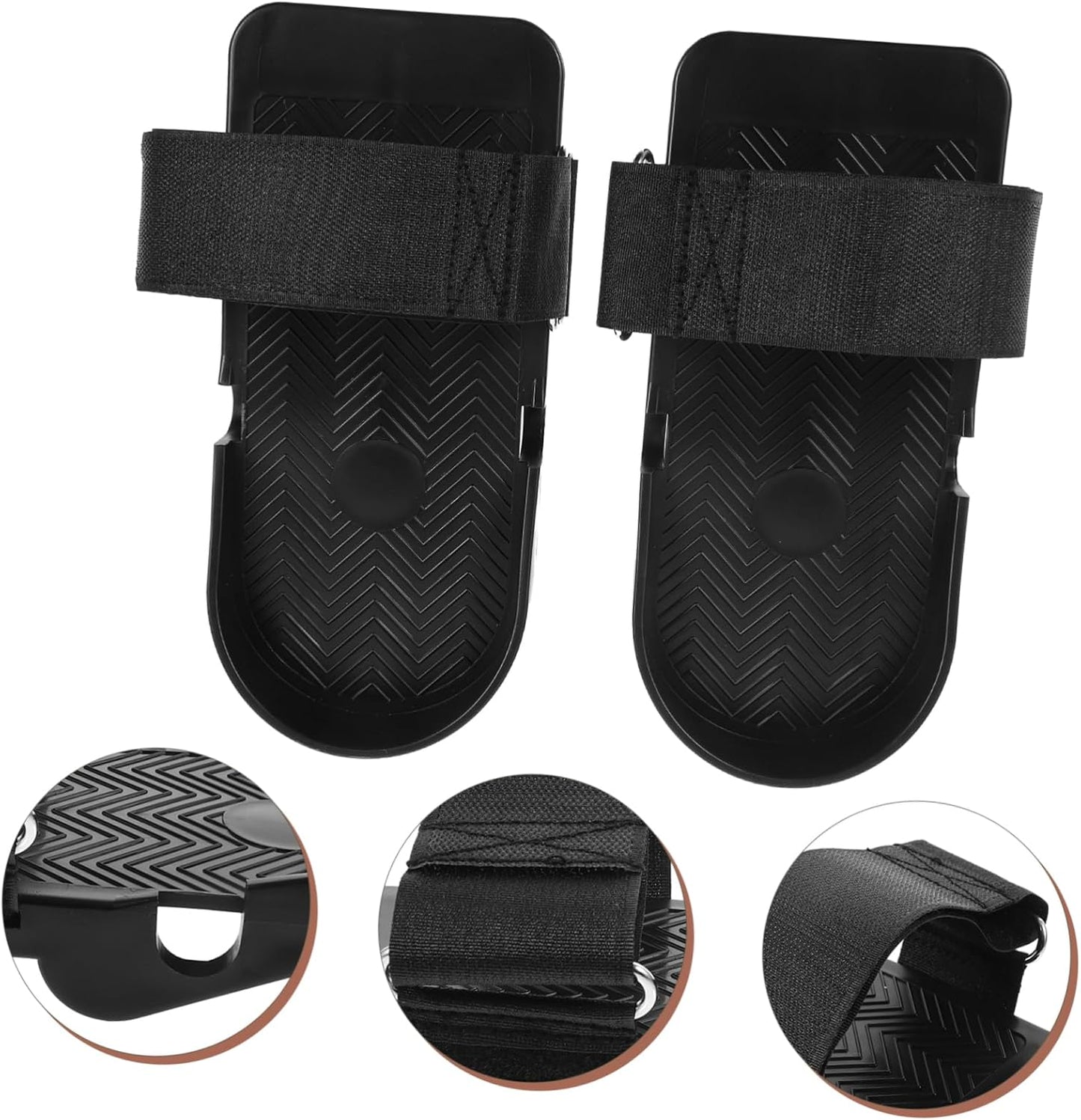 1pair Versatile Machine Pedals for Indoor Fitness Foot Pedals for Full-Body Workout Construction Compatible Home Exercise Equipment Leg Training Accessory
