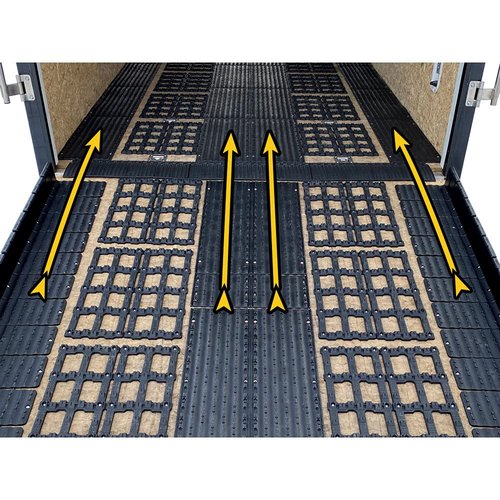 Caliber Edge Glides Trailer Ramp Edge Protectors – Smooth Ground-to-Ramp Transition – Edge Glides 2.0, 4-Piece Kit