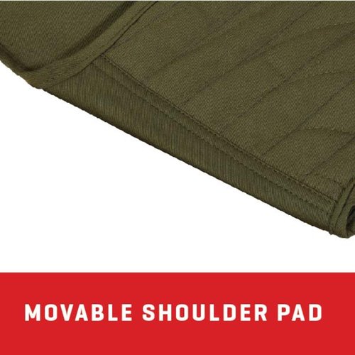 Allen Company Ace Shooting Range Vest with Moveable Shoulder Pad, Unisex - Shooting Apparel for Adults - Sizes M/L & XL - Olive/Tan