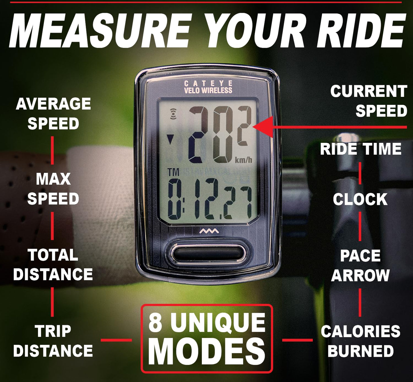 CATEYE Velo Wireless Bike Computer