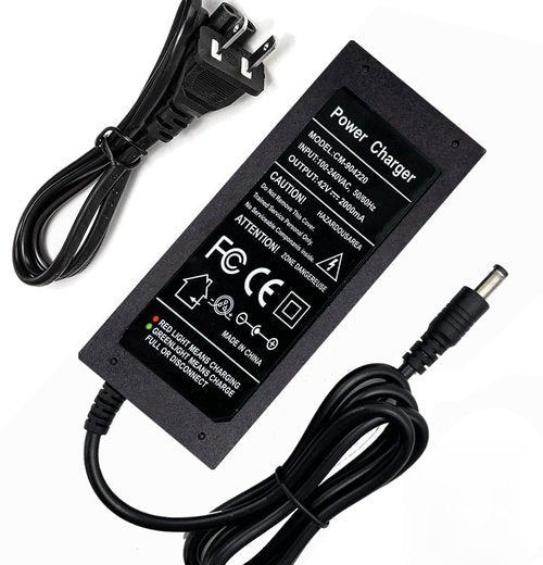 42V 2A Charger 1 Prong for Scooter 36V Lithium Battery, Fast Smart Replacement for GOTRAX GXL V2, G4, G3, G2, XR Elite, XR Ultra, Glider, Apex 36V Lithium-ion Battery