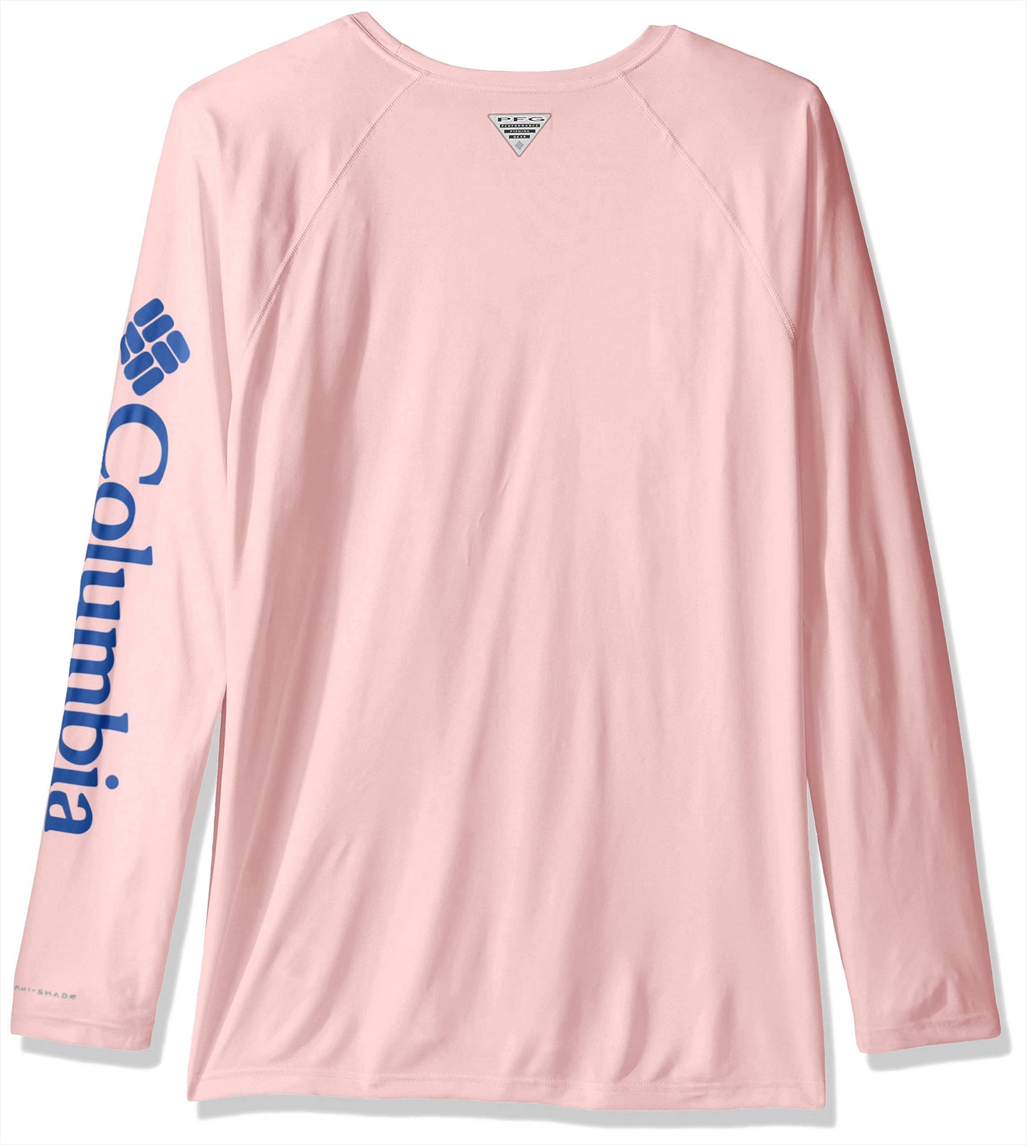 Columbia Men's Terminal Tackle Long Sleeve Big Shirt, Cherry Blossom/Vivid Blue, 3X