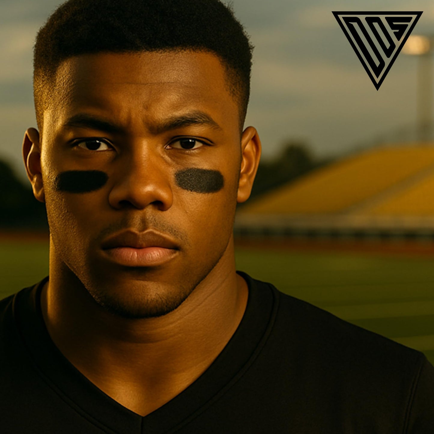 Eye Black by DRIP Over Skill, Made with Natural Ingredients, Dermotologist-Tested Sports Face Paint Stick, Sweat Resistant, Clean Eye Black Football, Baseball, Softball, Lacrosse