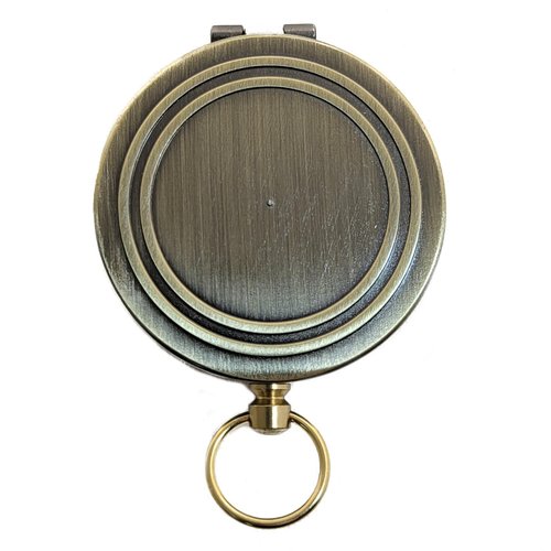 Engraved Brass Compass Gifts Personalized | Baptism Gift for Boys, Son, Grandson | Unique Idea for Graduation, Confirmation, Birthday | from Mom, Dad, Grandma, Grandpa (FBA - May Your Faith)