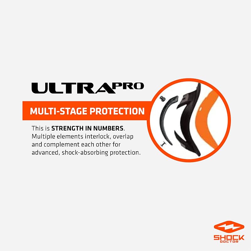 Shock Doctor Ultra Pro Boxer Compression Shorts with Carbon Flex Cup - Black, Large