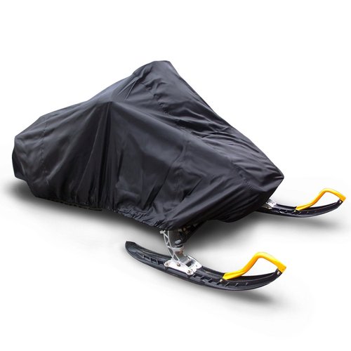 Budge SM-4 Sportsman Snowmobile Cover, Waterproof, Black, XLarge: Fits snowmobiles 145" L x 51" W x 48" H