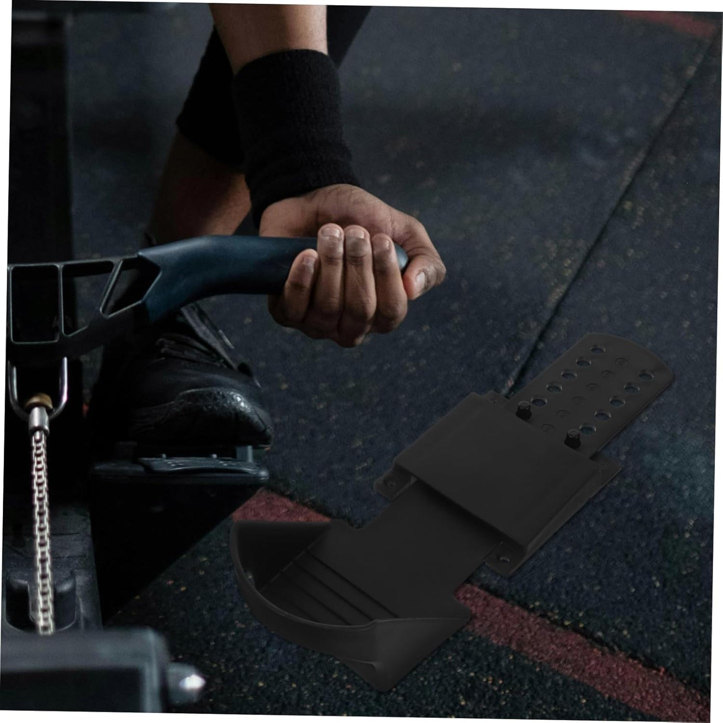 1Pair Skid Rowing Machine Pedals for Exercise Replacement Foot Pedals Compatible with Water Resistance Rowing Machines Durable Rowing Machine Supplies