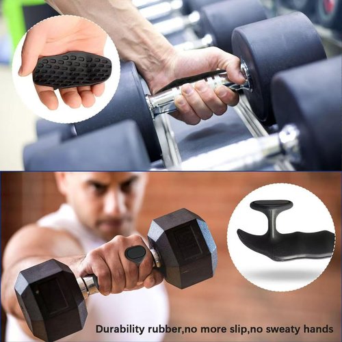 Pofsnnx Anti-Slip Workout Grips – Ergonomic Gym Hand Grips for Weight Lifting, Pull Ups, Deadlifts & Strength Training | Lightweight & Non-Slip Lifting Grips for Men & Women