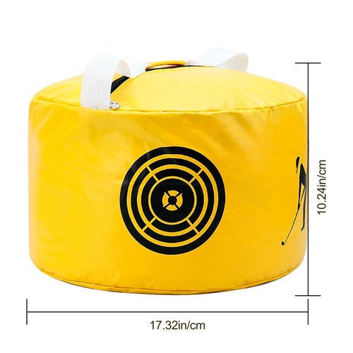 Hairchens Golf Impact Bag Golf Hitting Bag Hitting Bag Golf Impact Power Smash Bag Swing Training Aids Waterproof Durable