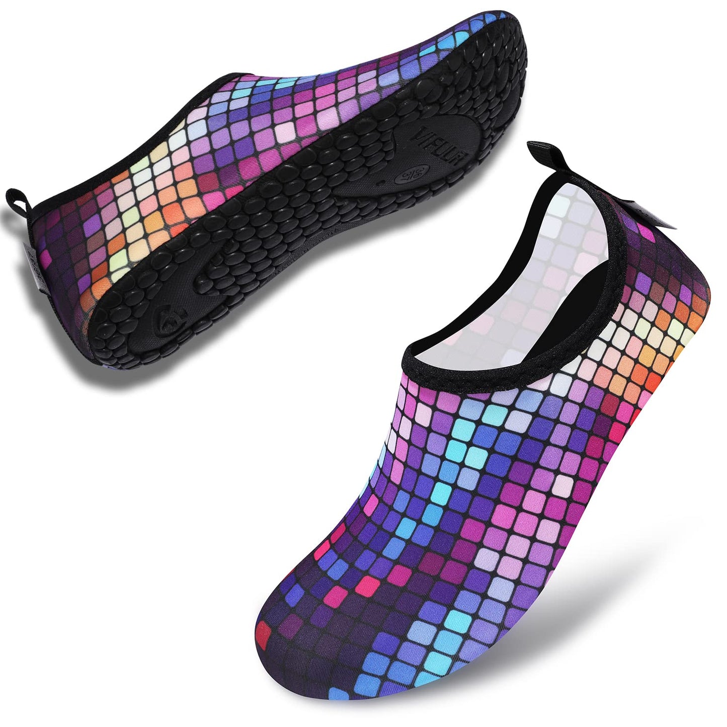 VIFUUR Water Sports Unisex Shoes Purple - 9-10 W US / 7.5-8.5 M US (40-41)