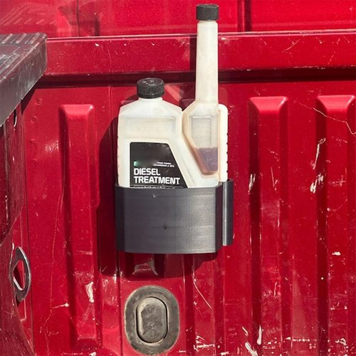 Magnetic Diesel Additive Holders, Wall Diesel Additive Caddy Hanger, Spill Free Heavy Duty Car & Truck Fuel Treatment Holders Magnetic Rack, Universal Fit Automotive Magnetic Bottle Mounts. (C)