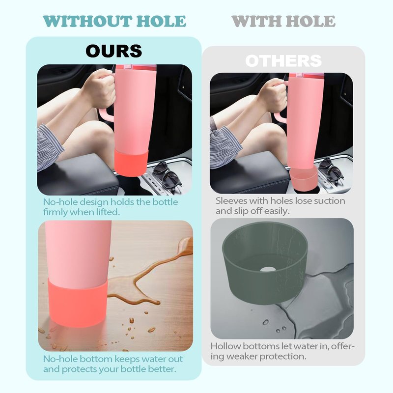 Kaitiaki Silicone Boot for Owala 30oz & 40oz FreeSip Sway Bottles & Tumblers - Non-Slip, Scratch-Resistant, Stability Enhancer, Available in 12 Colors (Summer sweetness)