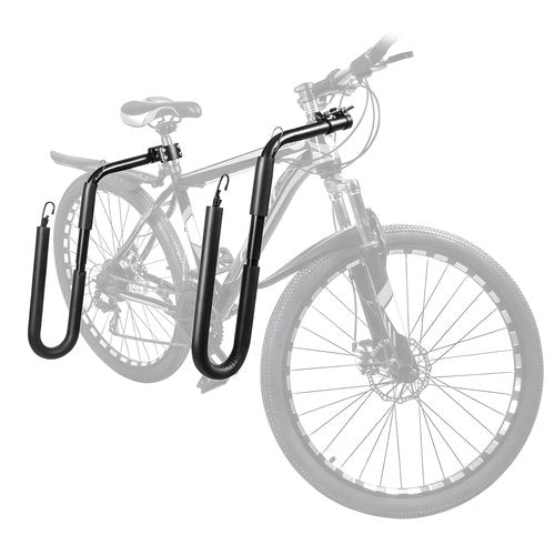 DTNESS Bicycle Surfboard Racks, Bike Surf Board Holder for Shortboards, Longboards, SUP Paddleboards, Skis, Windsurfing Boards, Outdoor Sports Surfing Wakeboard Carrier Mount for Bike