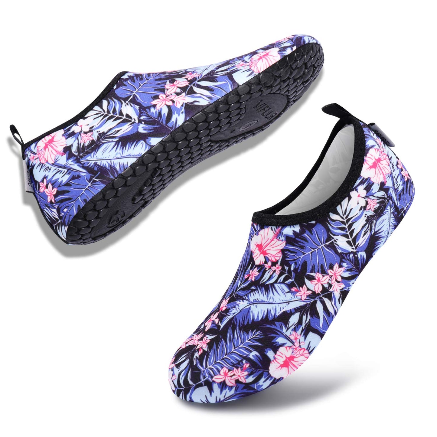 VIFUUR Water Sports Unisex Shoes Blue/Leaf - 9-10 W US / 7.5-8.5 M US (40-41)