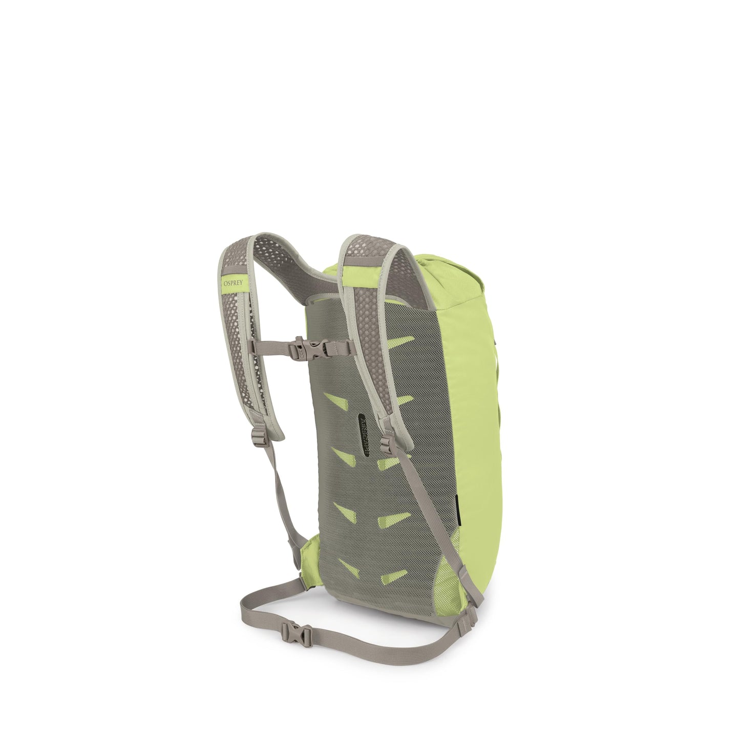 Osprey Daylite Cinch Backpack - Lightweight Travel Bag for Hikes, Festivals, and Everyda, Glow Dew/Multi