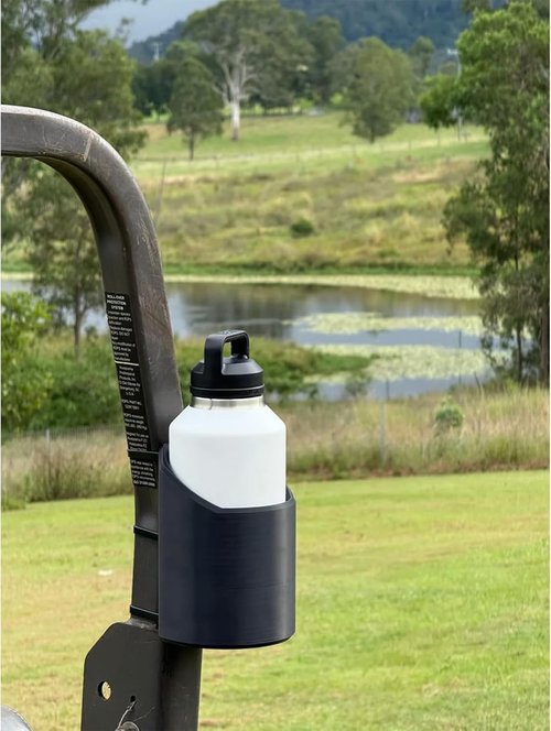Magnetic Bottle Mounts for 46 Oz,Magnetic Cup Holder,Magnetic Bottle Holder,Magnetic Water Bottle Holder for Semi-Trailers, Golf Cart Tractor Bus Lawnmower (46oz)