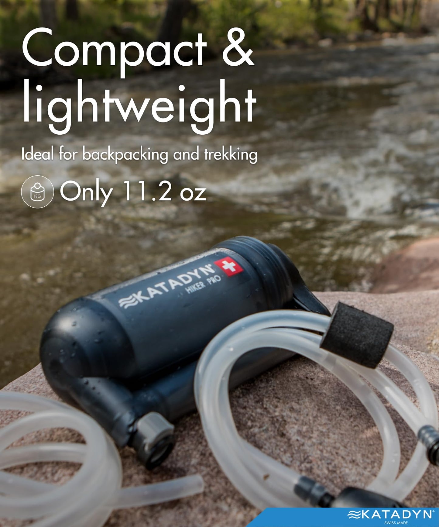 Katadyn Hiker Pro Transparent Hand Pump Water Filter
