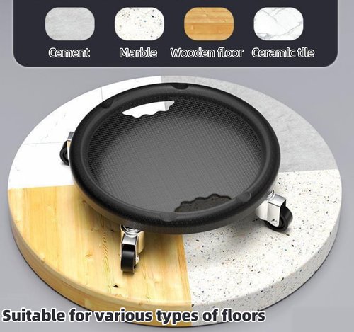 Ab Roller Wheel,Portable Women's Multifunctional Abdominal Wheel Board with Mat,360° Rotation, for Beginners or Professionals to do Full-Body Fat-Burning Abdominal Exercises in the Gym or at Home (Black)