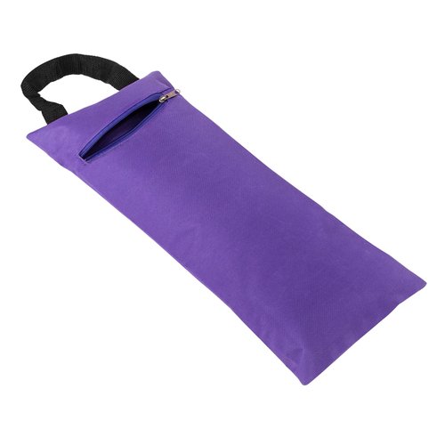 Muka Custom Yoga Sandbag Weighted Fitness Sand Bag, Personalized Yoga Bolster Bag Printing Logo -Black