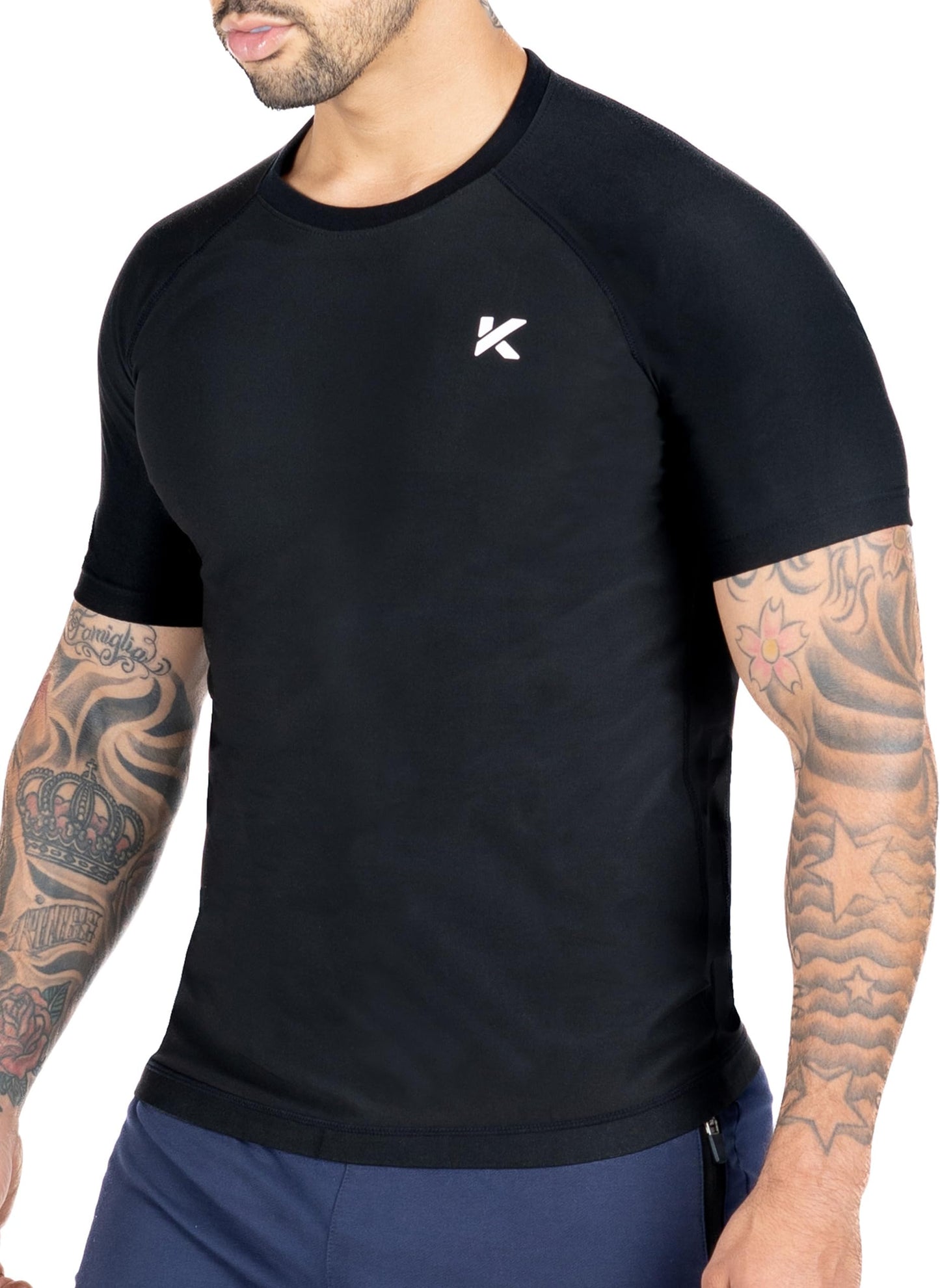 Kewlioo Sauna Shirt for Men - Original Heat Trapping Sweat Vest, Sauna Suit For Men, Compression Workout Sweat Suit for Gym, Workouts