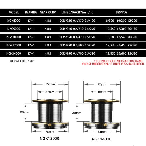 Winter Fishing Reel - Ice Fishing Reels, Reel | 4.8:1 Gear Ratio Fishing Wheel, Stainless Steel Saltwater Reel, Smooth Long-Distance Casting, Lure Fishing Reels for Freshwater, Lake