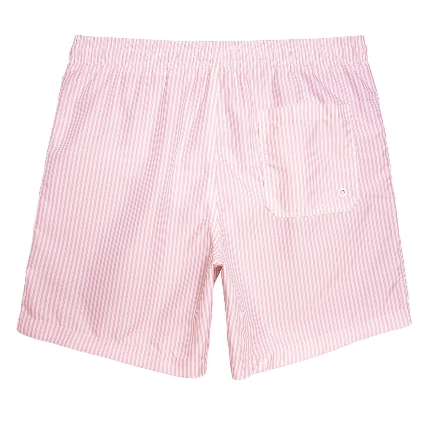 maamgic Mens 7 inch Mens Swim Trunks with Mesh Lining Quick Dry Board Shorts Mens Bathing Suits Pink Medium