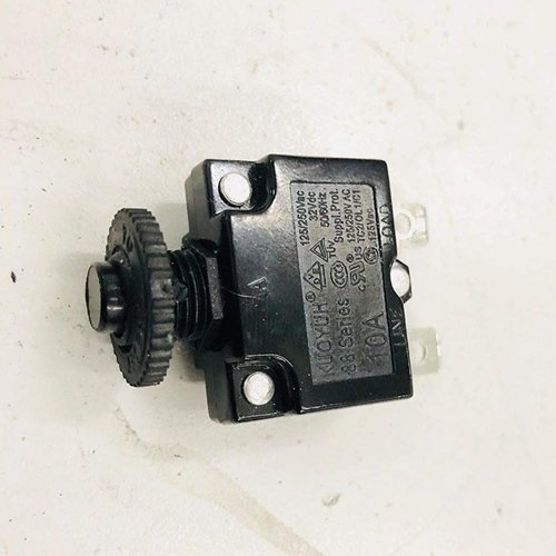 Circuit Breaker Switch 10A Works with OMA 7200EB Treadmill