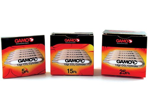 Gamo 62124701554 Air Gun CO2 Cartridges, 15-Pack