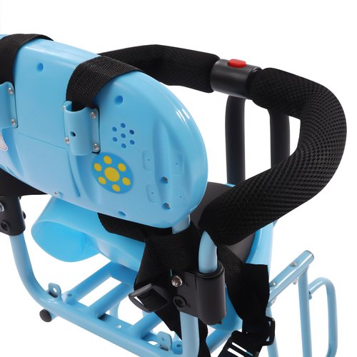 Removable Rear Child Bike Seat, Rear Mounted Baby Kids' Bicycle Carrier with Detachable Guardrail and Pedal, Rear Child Folding Bikes Seat Attachment for Adult Bike for Folding Bikes, Mountain Bikes
