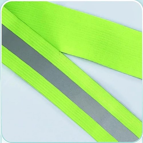 Reflective Running Vest, High Visibility Safety Vest,Adjustable Reflective Gear for Night Jogging/Biking/Walking/Running (Green)