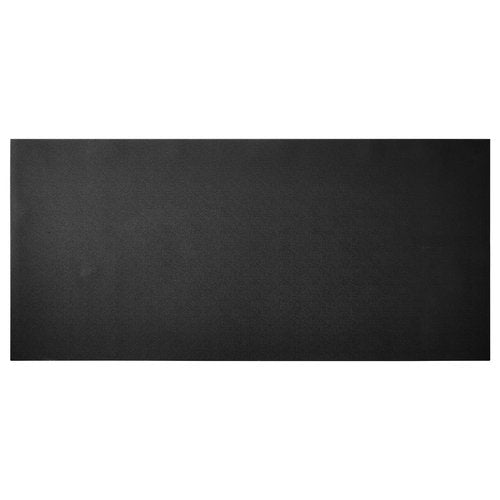 Happybuy Treadmill Mat - 1/4" Thick, 36" x 72". Ideal for Carpeted Floors. Protects Against Exercise Equipment Like Treadmills, Ellipticals, and Rowing Machines. Made of High - Density PVC