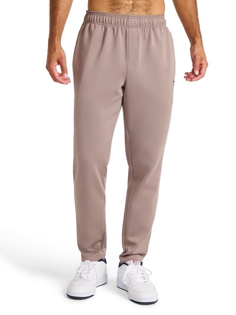 Reebok Men’s Grind Tapered Oblong Pant – Driftwood, Small (30” Inseam)
