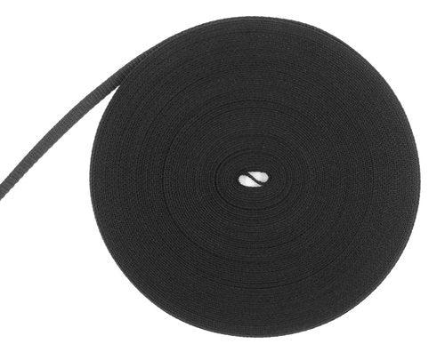 Creative Designworks 1/4" Black Lightweight Nylon Webbing (20 Yards)