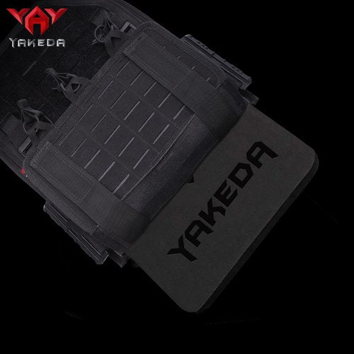 vAv YAKEDA Tactical Airsoft Paintball EVA Vest Inner Liner Foam 10 in x 12 in Black 2 PCS Pad Plates