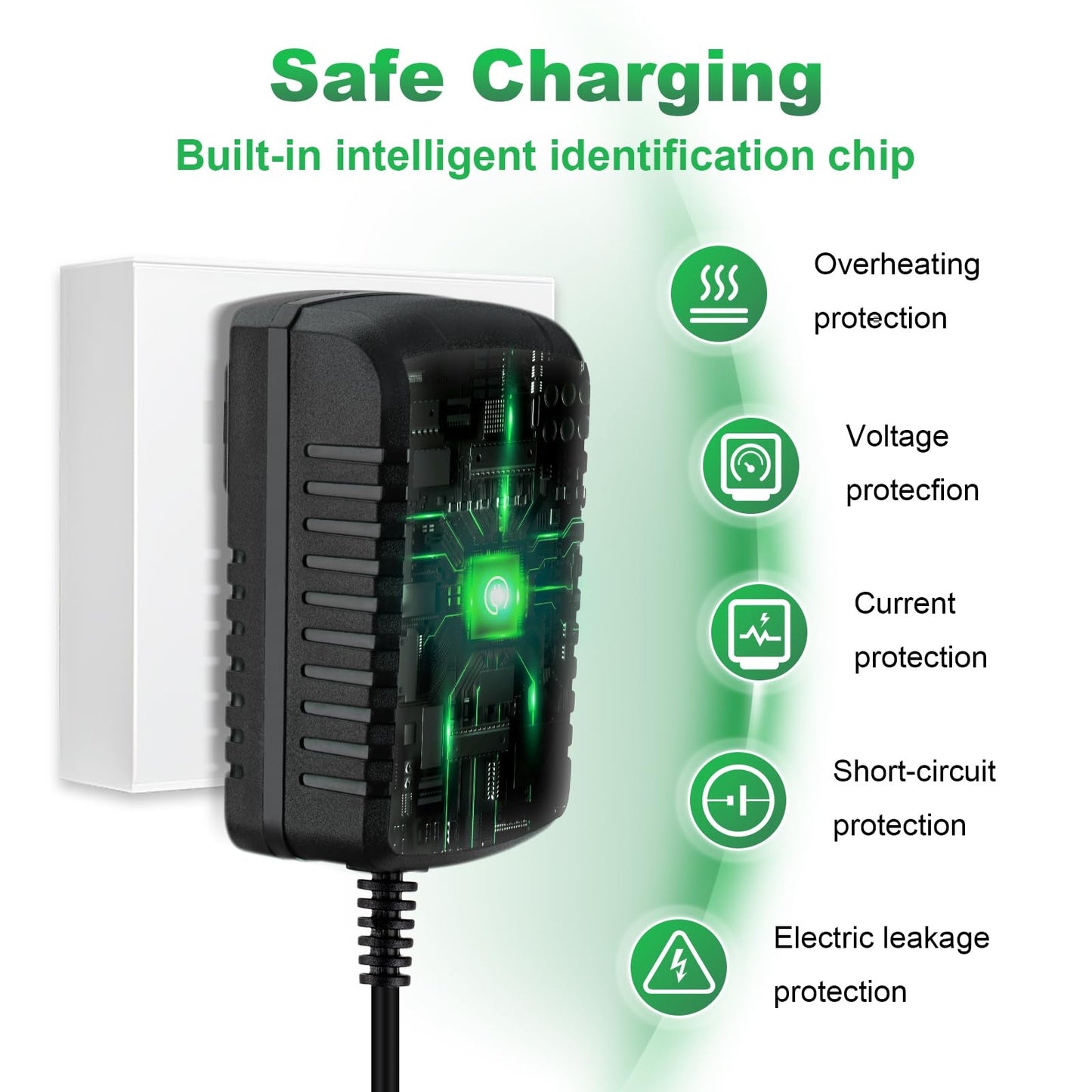 12V Kids Ride On Charger for Razor Power Core E90 E95 Electric Scooter Black Label Powercore E90 E95 MX125 Dirt Rocket 12V Kids Ride on Car Toys Car Charger