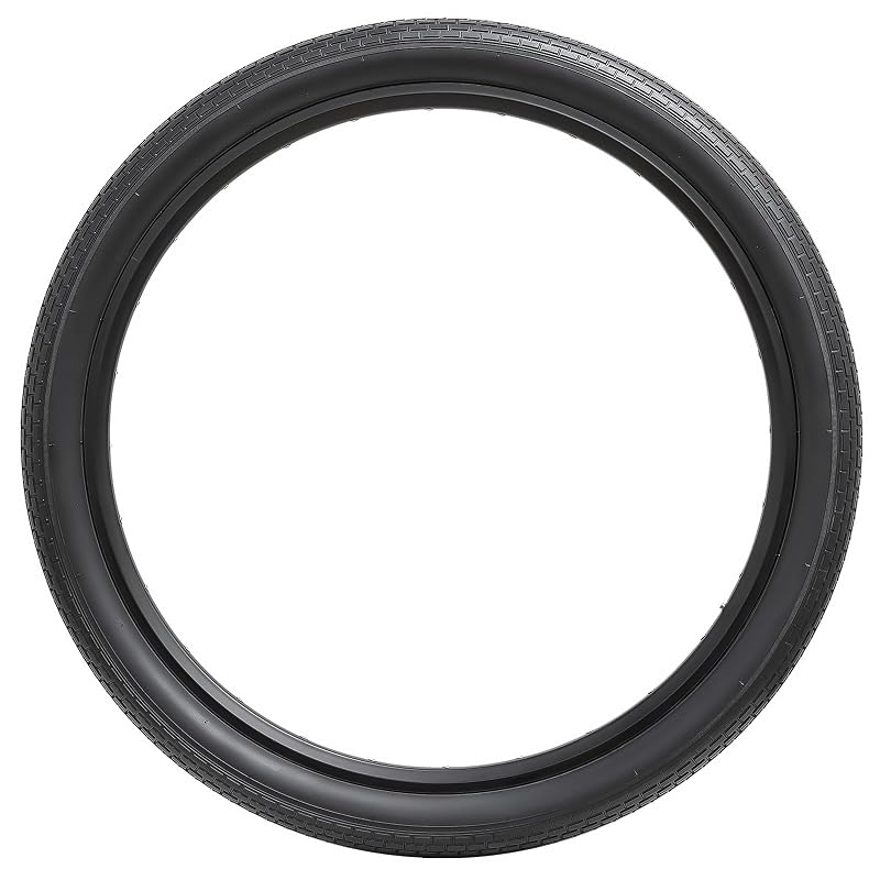 26x2.35 Inch Cruiser Bike Tires (2PCS) Black02 – Folding, Butyl Rubber, 90kg Load